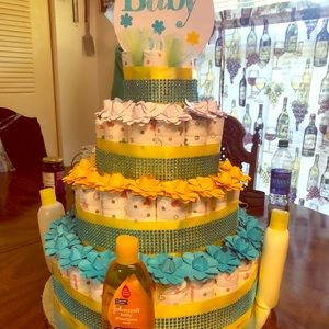 Diaper cake!
